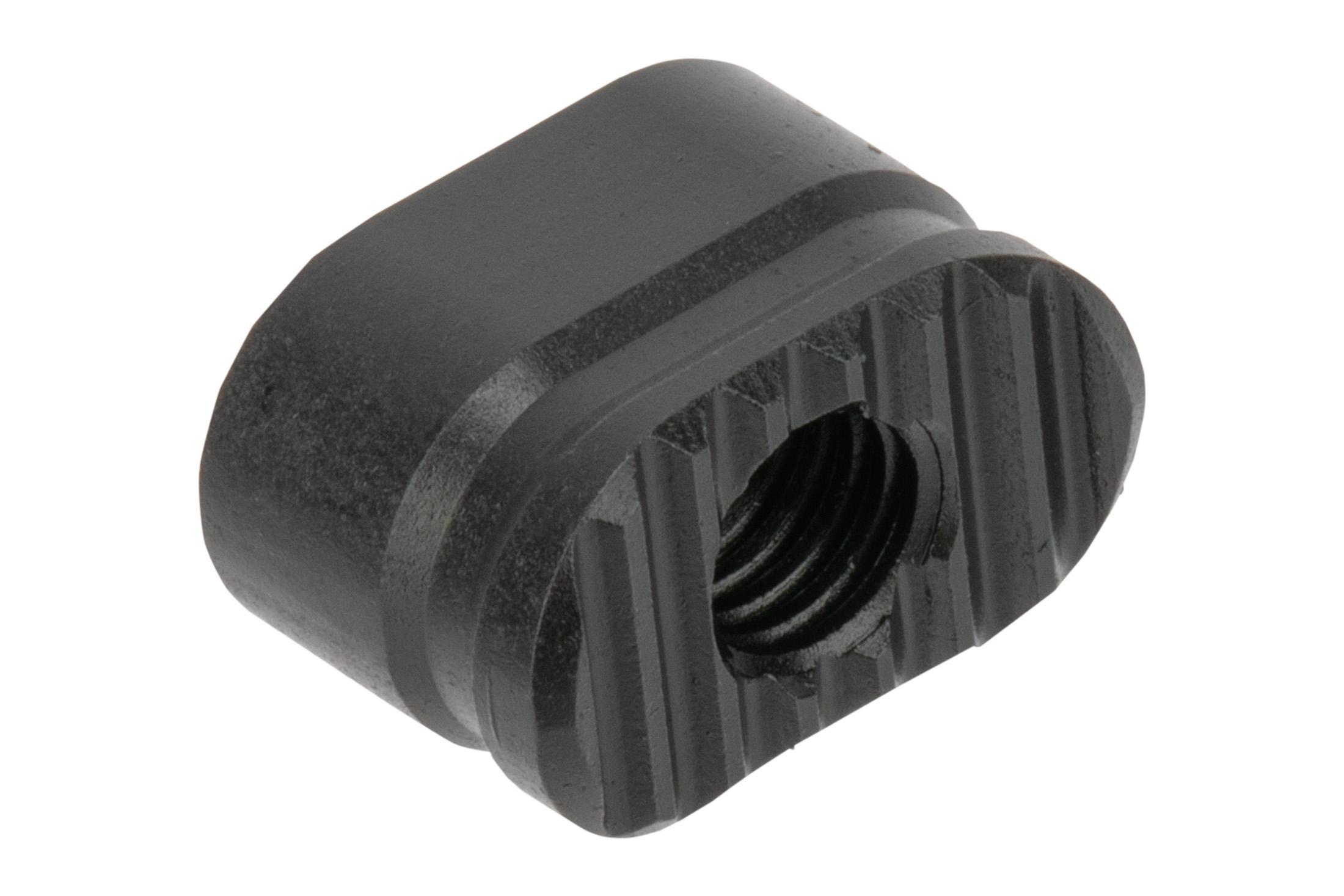 Forward Controls Design Heavy Enhanced AR-15 Magazine Release Button - Serrated - Black